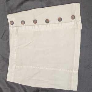 Newbury Kustom mini skirt with working side buttons